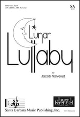 Lunar Lullaby SA choral sheet music cover